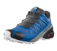 Salomon Men's Speedcross Trail Running Shoes, Skydiver Black White, 9.5 UK