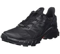 SALOMON Men's Supercross 4 GTX Running Shoe, Black/Black/Black, 9 UK