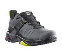 SALOMON Men's X Ultra 4 GTX Sneaker, Quiet Shade/Black/Evening Primrose, 9 UK