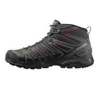 SALOMON Men's X Ultra Pioneer Mid Gore-tex Hiking shoe, Peat Quiet Shade Biking Red, 6.5 UK