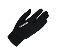 Salomon Merino Gloves, Natural Winter Warmth, Breathable Comfort, Touchscreen Compatible, Moisture Wicking Wool for Running