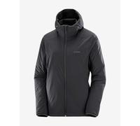 Salomon - Women's Mountain Flex Jacket Hoodie - Synthetic jacket size M, black/grey