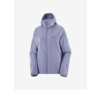 Salomon Mountain Flex Hooded Jacket blue violet Women - S