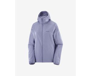 Salomon Mountain Flex Hooded Jacket blue violet Women - S