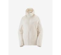 Salomon Mountain Flex Hooded Jacket Pearl White Women - M