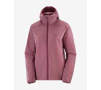 Salomon Mountain Flex Hooded Jacket pink purple Women - XS