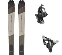 Salomon Mtn 80 Carbon Touring Skis Clear 164 Men,Women