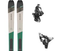 SALOMON Mtn 86 W Pro - Women - Grey / Black / Green - size 156- model 2025 156