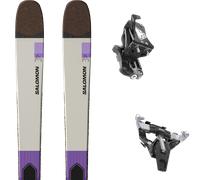 SALOMON Mtn 96 Carbon - Men - Grey / Black / Purple - size 166- model 2026 166