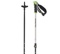 Salomon Mtn Alu S3 Unisex Poles Ski Hiking, Consciously thought, Foldable, and Reliable, Grey, One Size, rainy day