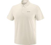 Salomon - Multi-purpose hiking polo shirt - Trackline Polo M Rainy Day for Men - Size L - Beige Beige L