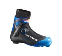 Salomon - Nordic skiing skating boots - S/Lab Skate Boa Black/Race Blue X - Size 8 UK Black