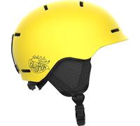 Salomon Orka Kids Helmet Ski Snowboarding, Easy to adjust fit, Lightweight, Yellow, KS 4953