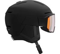 Salomon - Osmo Black Flash Tonic Orange - L - Helmet w/ visor