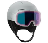Salomon - Osmo Pro Ice Flow Photo Sky Blue - S - Helmet w/ visor