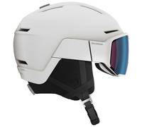 Salomon - Osmo Pro White Sigma Photo Sky Blue - M - Helmet w/ visor