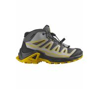 Salomon - Outdoor Shoes - X Ultra Mid GTX J Castlerock / Black / Spicy Mustard - Kid Size 32 - Grey Grey