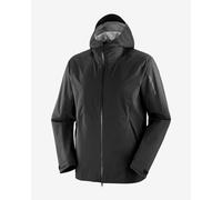 Salomon Outerpath 2.5L Waterproof Hooded Jacket Black - XL