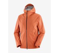 Salomon Outerpath 2.5L Waterproof Hooded Jacket Orange - S