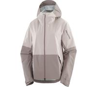 Salomon - Breathable waterproof jacket - Outerpath 2.5L Wp Jkt W Iron/Etherea for Women - Size S