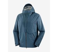 Salomon Outerpath Waterproof Pro Jacket with Hood pale blue - S