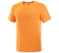 Salomon - Outline S/S Tee - Sport shirt size XL, orange