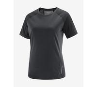 Salomon Outline Short Sleeve T-Shirt Anthracite Grey Women - M