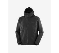 Salomon Outpeak Hooded Softshell Jacket Intense Black - XL