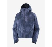 Salomon Outscape 2L Short Hooded Jacket Blue Women - M