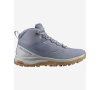 Salomon OUTsnap Waterproof Boots Light Blue Greyish Women - 3.5UK