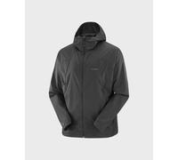 Salomon Outwind Hooded Jacket Asphalt Black - XXL