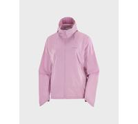 Salomon Outwind Hooded Jacket Pink Women - L