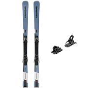 Salomon - Pack Ski E S/Max 10 - 160 + M11 Gw L80 Black Grey - Ski