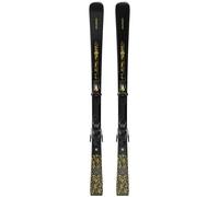 Salomon - Pack Ski E S/Max N°12 - 160 + E Mi11 Gw Beluga Met Gold Black - Ski