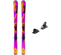 Salomon - Pack Ski L Lux Jr S - 120 + L C5 Gw J75 Black Silver - Ski
