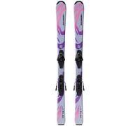 Salomon - Pack Ski L Qst Jr Cosmic Sky M - 140 + L C5 Gw J75 Black Silver - Ski