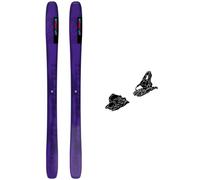 Salomon - Pack Ski Qst 98 - 183 + 11.0 Tp 100mm Black Anthracite - Ski