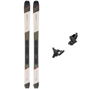 Salomon - Pack Touring skis Mtn 80 Carbon - 158 + St 10 Black - Touring skis