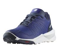 Salomon Patrol Play Unisex Kids Hiking & Running Shoes, Versatile Protection, Lightweight Comfort, and All-Terrain Grip, Blue Print, 12.5 Child UK