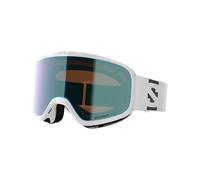 Salomon AKSIUM 2.0 PHOTO Goggles, Unisex Anti-Fog Ski Goggles for Trail Running and Mountain Adventures, White/Blue