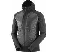 Salomon - PrimaLoft® insulating down jacket - Elixir Hybrid HD Insulator M Deep Black for Men - Size L Black L