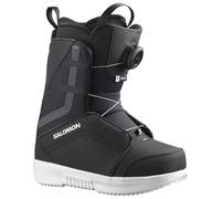 Salomon Snowboard - Snowboard Boots - Project Boa Black/White - Kid Size 21.5