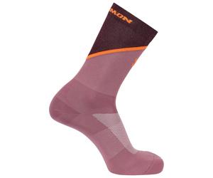 Salomon - Pulse Crew - Running socks size 39-41, pink