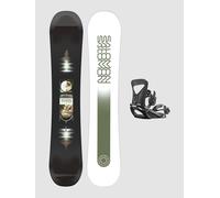 Salomon Pulse + Pact Black M 2026 Snowboard Set uni 156