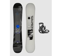 Salomon Pulse+Pact M black 2027 Snowboard Set pattern 163