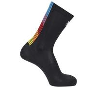 Salomon - Pulse Race Flag Crew - Running socks size 45-47, black