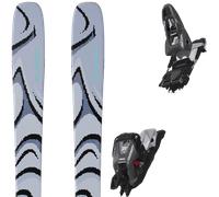 SALOMON Qst 100 - Mixte - White / Grey - size 188- model 2026 188