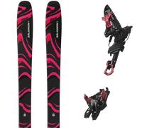 SALOMON Qst 106 - Mixte - Black / Red - size 189- model 2027 189