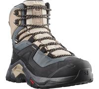 Salomon - Hiking shoes in GORE-TEX - Quest Element Gtx W Ebony/Rainy Day for Women in Leather - Size 7,5 UK - Blue Blue 7.5 UK