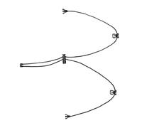 Salomon Quick Link, Elastic Sternum Strap, Spare Part Compatible with Salomon Hydrations and Running Vests, Black, One Size